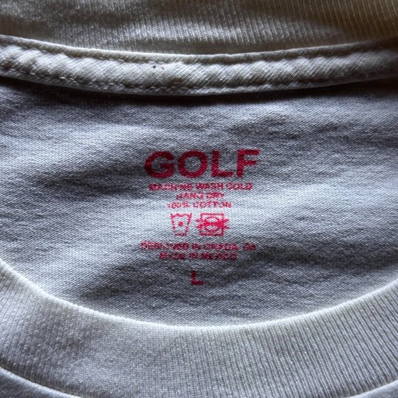 golf wang logo beige boxy tee - Picture 5 of 5